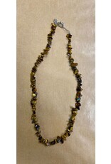 Tijgeroog ketting 50 cm