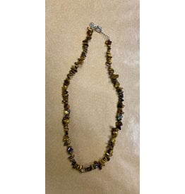 Tijgeroog ketting 50 cm
