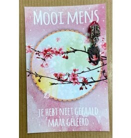 Mooi mens kaarten Mooi mens niet gefaald maar geleerd