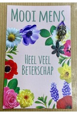 Mooi mens kaarten Mooi mens heel veel beterschap