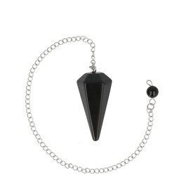 Pendel obsidiaan edelsteen