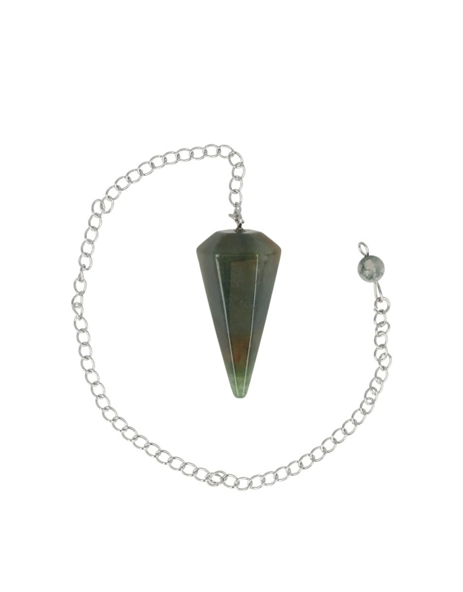 Pendel mosagaat edelsteen