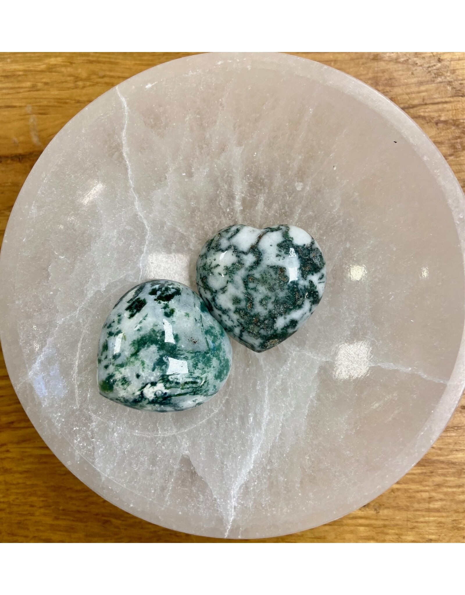 Boomagaat edelsteen  hart 3 cm