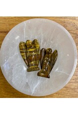 Tijgerijzer edelsteen engel