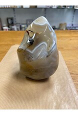 Agaat vlam edelsteen sculptuur