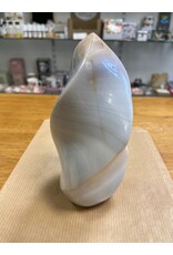 Agaat vlam edelsteen sculptuur A