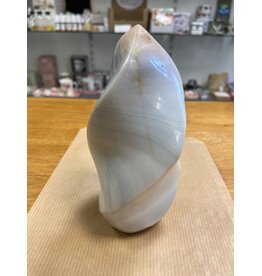 Agaat vlam edelsteen sculptuur A