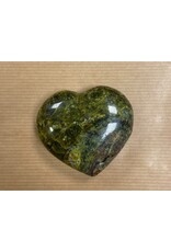 Opaal groen hart D