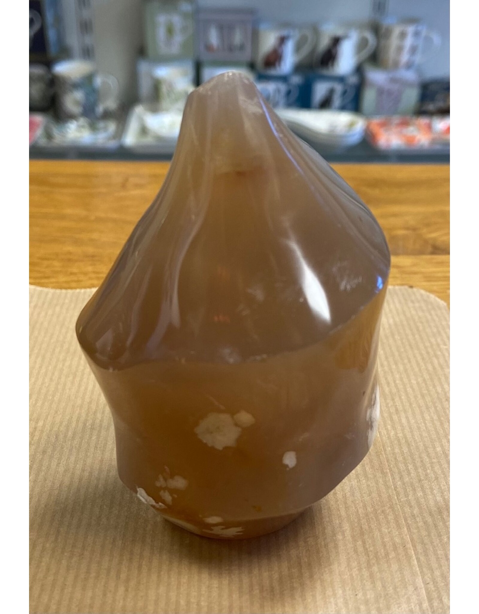 Bloem agaat  edelsteen hart - Copy