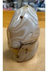 Agaat vlam edelsteen sculptuur