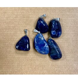 Sodaliet edelsteen hanger