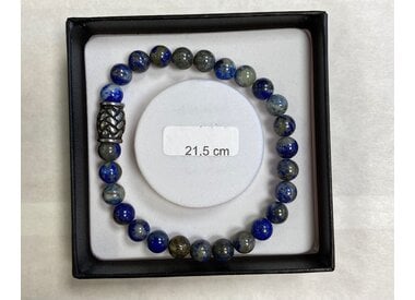 Heren armbanden stoer, leer of edelstenen