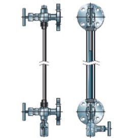 Tubular level indicator