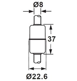 2337C SUS 316L Float for 8mm Tube
