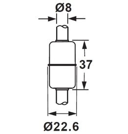 2337C SUS 316L Float for 8mm Tube