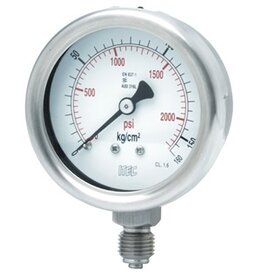 ITEC …measuring with you Pressure Gauge P103 all SS, >=100 mm diameter