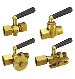 ARMATUREN-ARNDT GmbH  -  High quality valves and fittings Manometer Control 2-way and 3-way Cocks