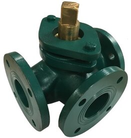 Valvomec Bronze plug valve, three ways
