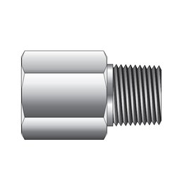 I.T.E. Industrial Technical Equipments "Reducing Adapter 1/2""NPT-m x 1/4""NPT-m"