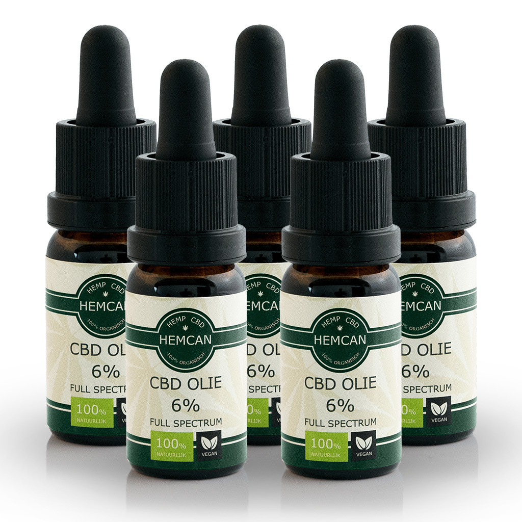 Biologische CBD Olie 6% - 3000mg CBD (Cannabidiol)