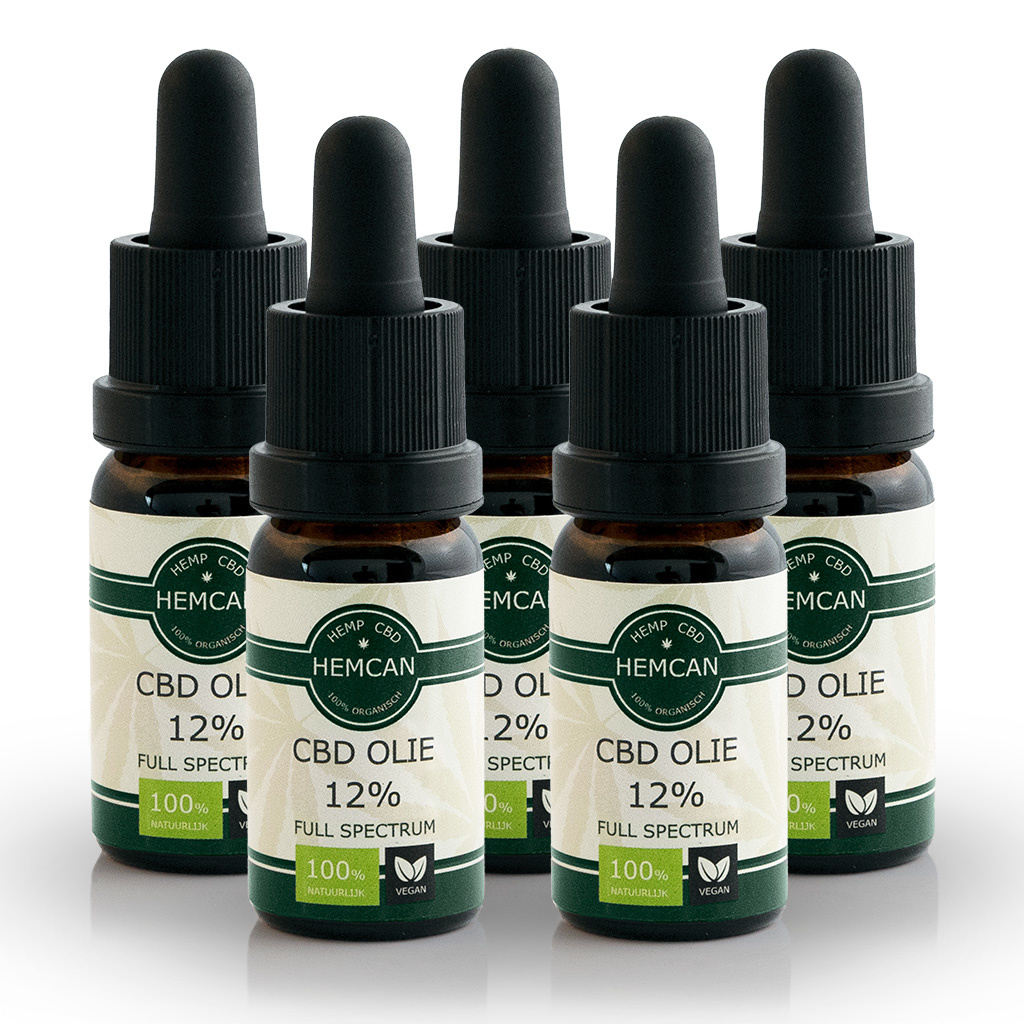 Organische CBD Olie 12% - 6000mg CBD (Cannabidiol)