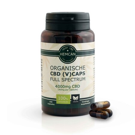 Organische CBD Capsules (100 stuks)