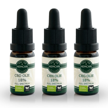 Combideal CBD + CBN + CBG (18%) - 3 stuks