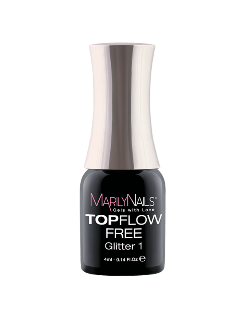 MarilyNails MN TopFlow Free Glitter 1 – 4ml