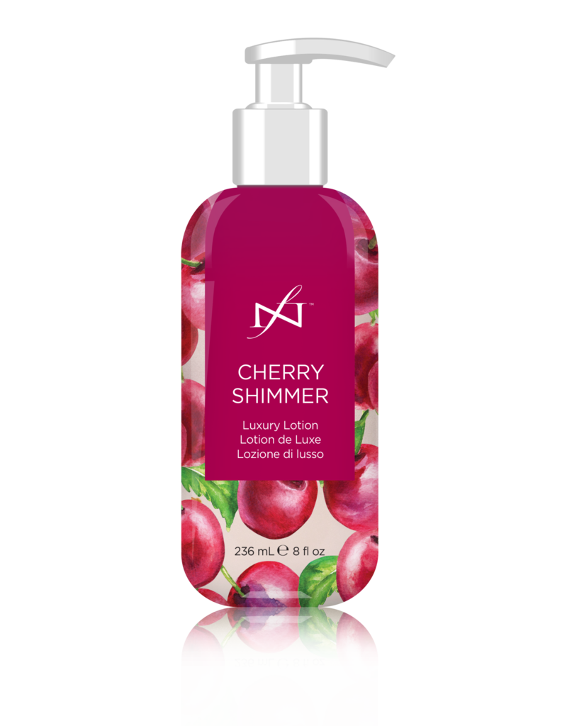 Famous Names Cherry Shimmer Dadi Lotion 236ml