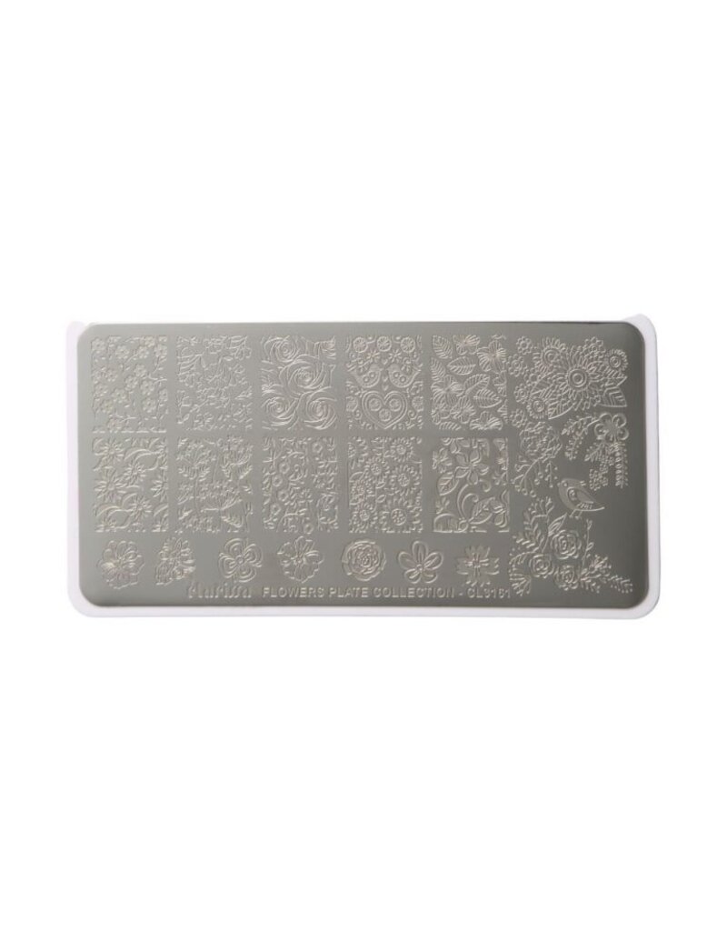 Clarissa Cosmetics CL Stamping plate - Flowers