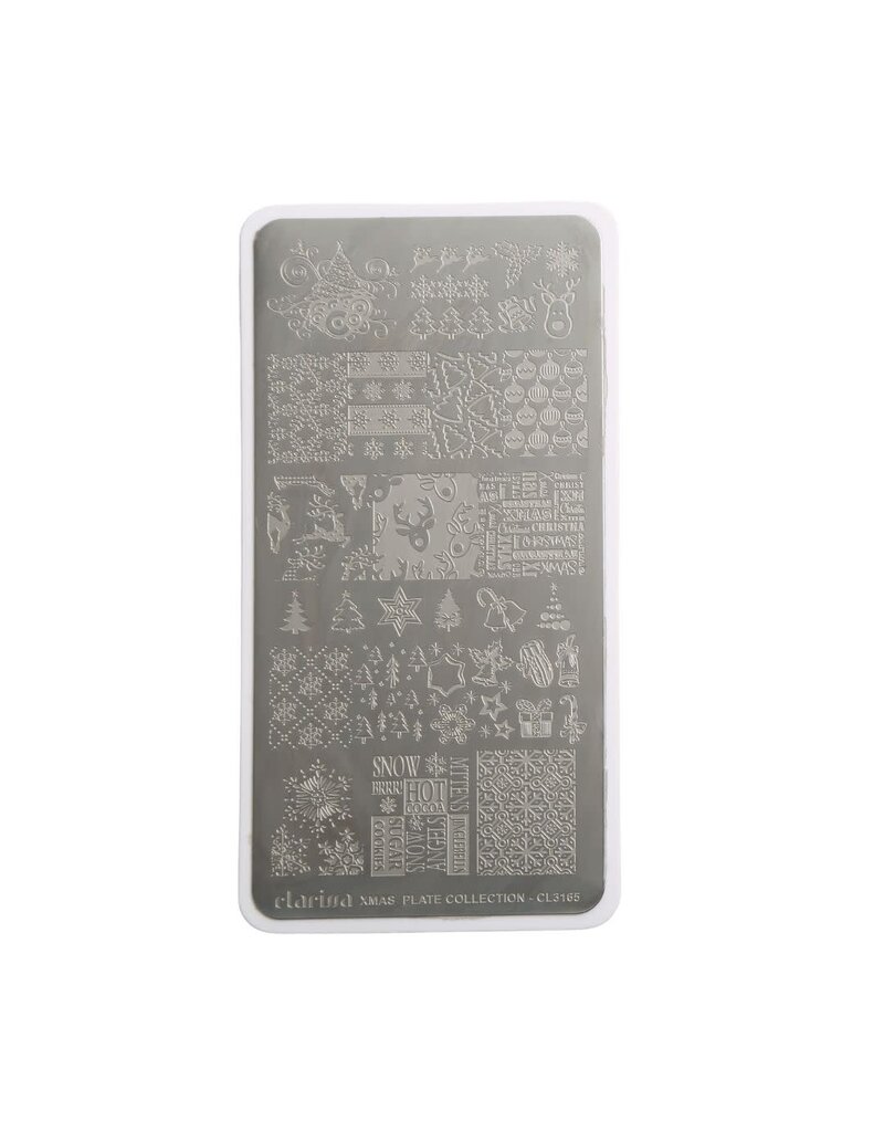 Clarissa Cosmetics CL Stamping plate - Christmas