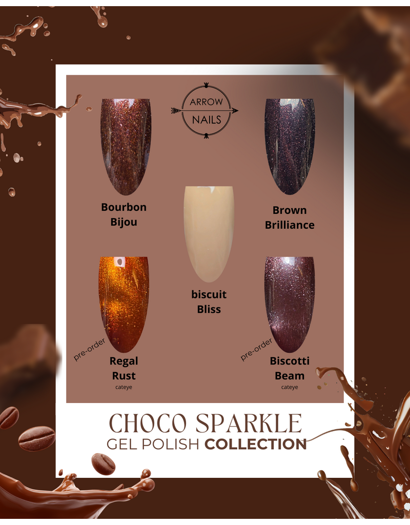 AN Gel Polish 8g Choco Sparkle Collection