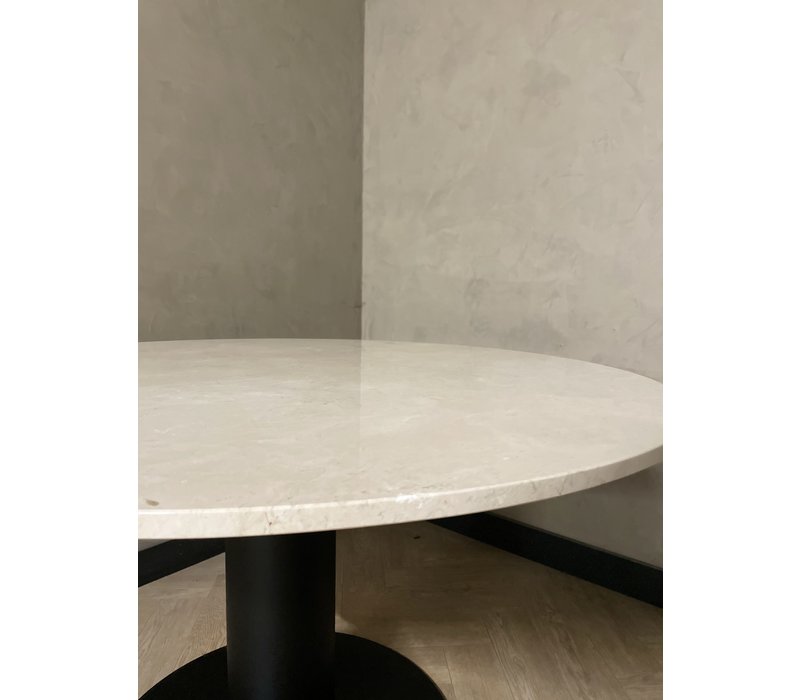 Marmeren eettafel Rond - Crema Marfil (meerdere kleuren)