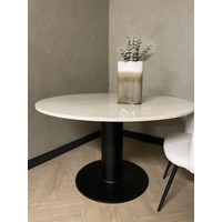 Marmeren eettafel Rond - Crema Marfil (meerdere kleuren)