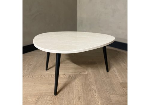 Robuust Interieur Organische salontafel - Crema Marfil