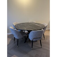 Marmeren eettafel Rond - Belvédère (meerdere kleuren)