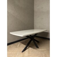 Deens ovale eettafel - Betonlook