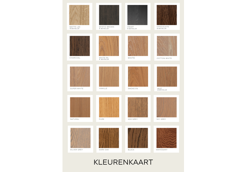 Robuust Interieur Kleurstalen