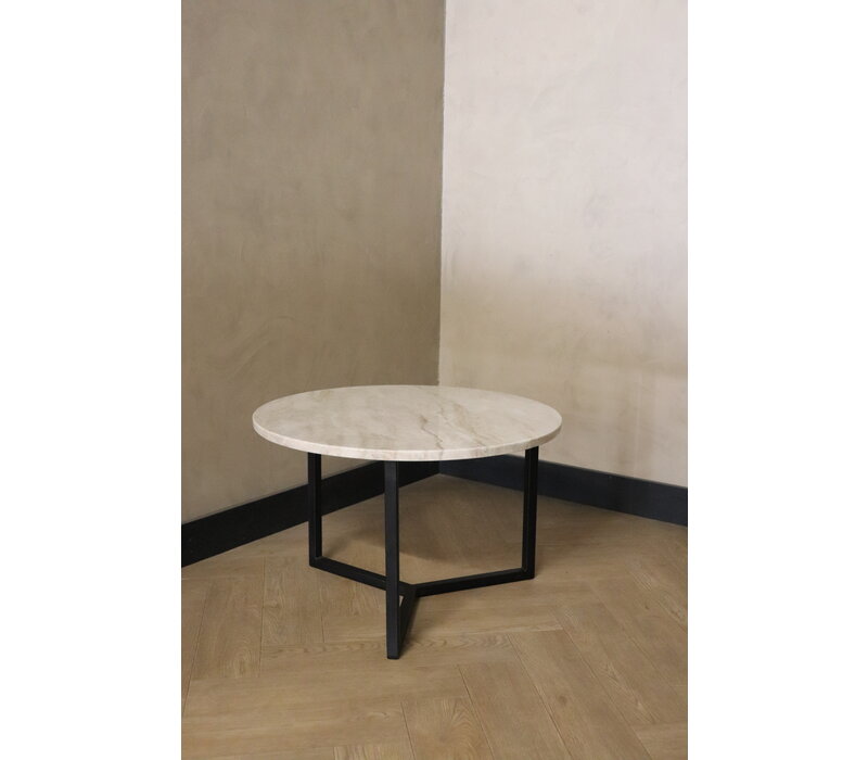 Kwartsiet salontafel rond - Taj Mahal