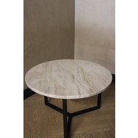 Kwartsiet salontafel rond - Taj Mahal