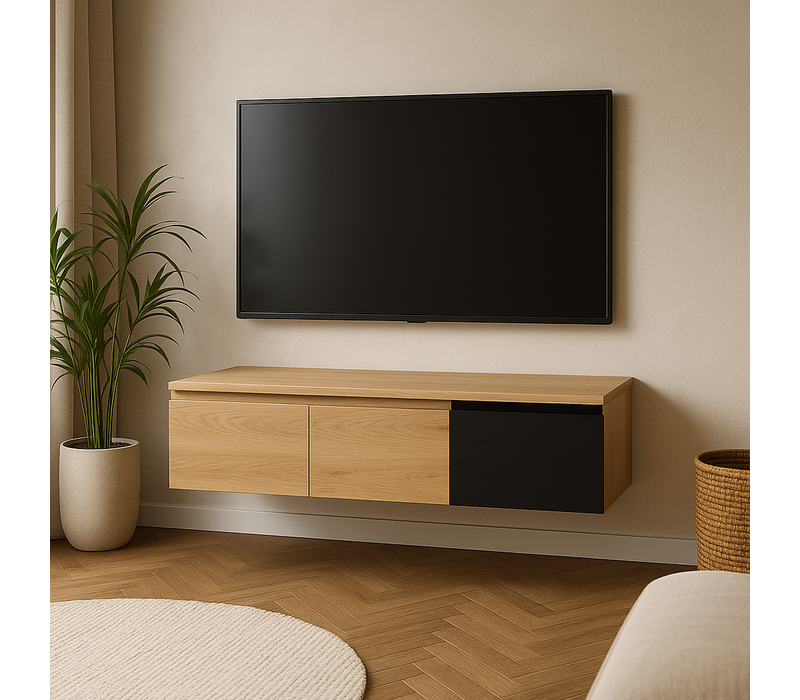 Oaks eiken tv-meubel Tate