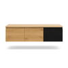 Robuust Interieur Oaks eiken tv-meubel Tate