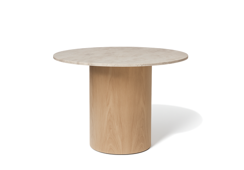 Robuust Interieur Kwartsiet eettafel Rond - Taj Mahal