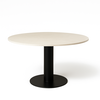 Robuust Interieur Marmeren eettafel Rond - Crema Marfil (meerdere kleuren)