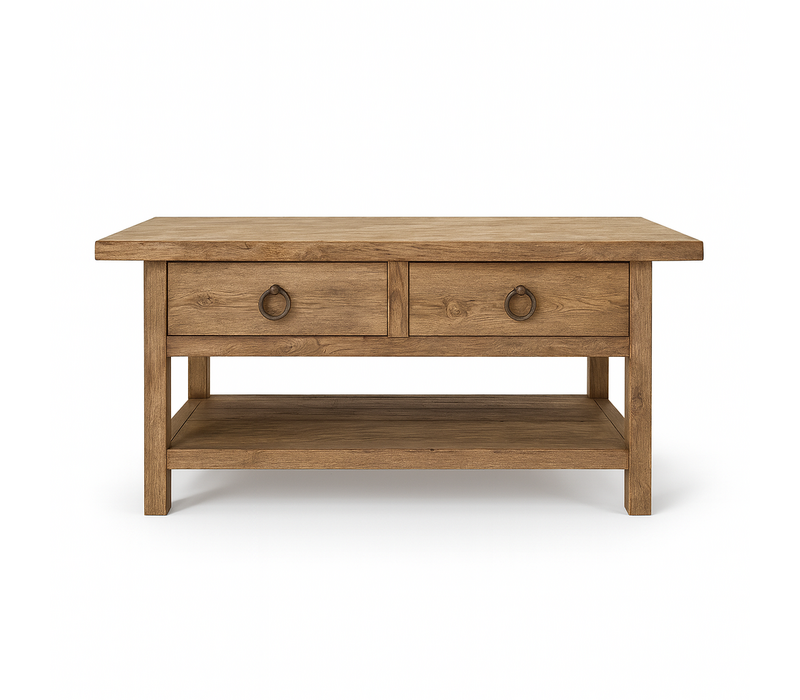 Eiken audiomeubel Seb Old Look