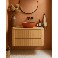 Eiken badkamermeubel Berit