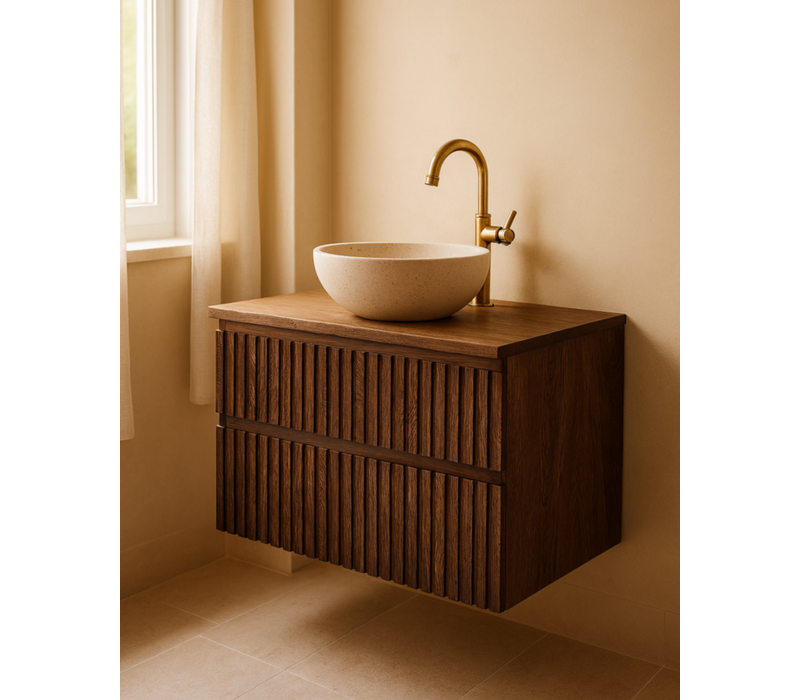 Eiken badkamermeubel Evi