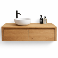 Eiken badmeubel Wolf