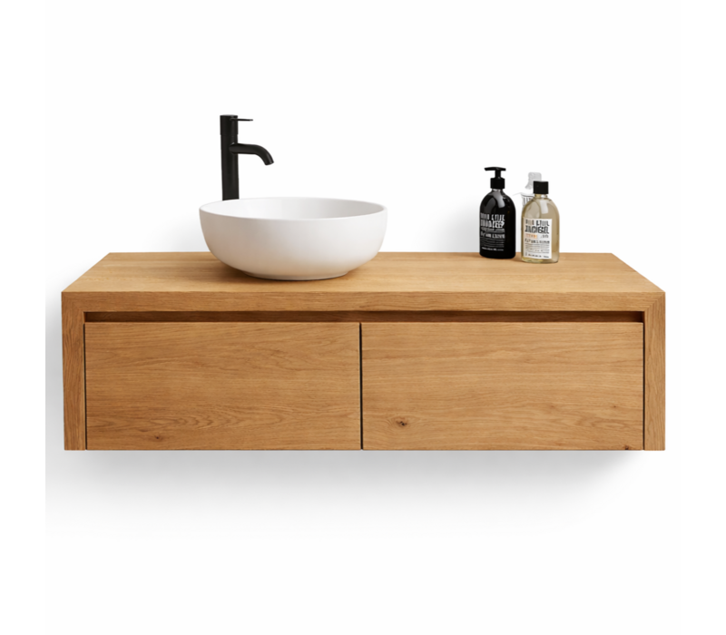 Eiken badmeubel Wolf