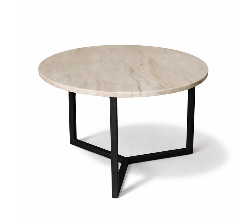 Kwartsiet salontafel rond - Taj Mahal